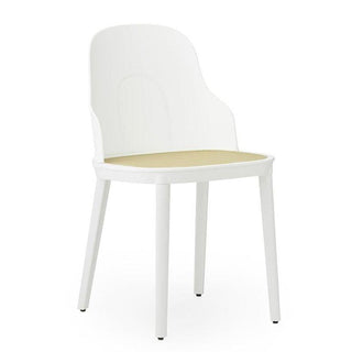 Normann Copenhagen Allez polypropylene chair with molded wicker seat Buy on Shopdecor NORMANN COPENHAGEN collections