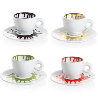 Illy Art Collection Ai Weiwei set 4 espresso coffee cups Buy on Shopdecor ILLY collections