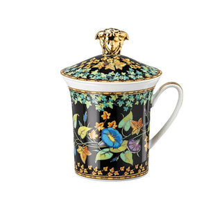 Versace meets Rosenthal 30 Years Mug Collection Gold Ivy mug with lid Buy on Shopdecor VERSACE HOME collections